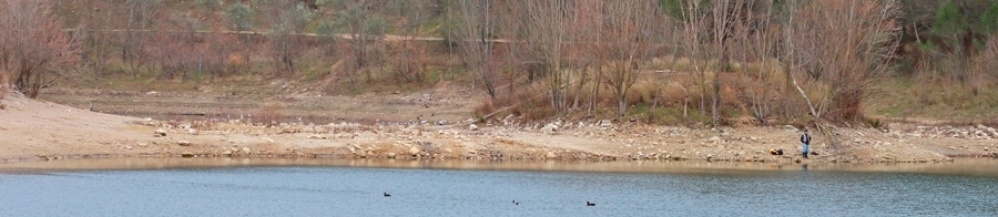Lac du Crès le 6 janvier 2018