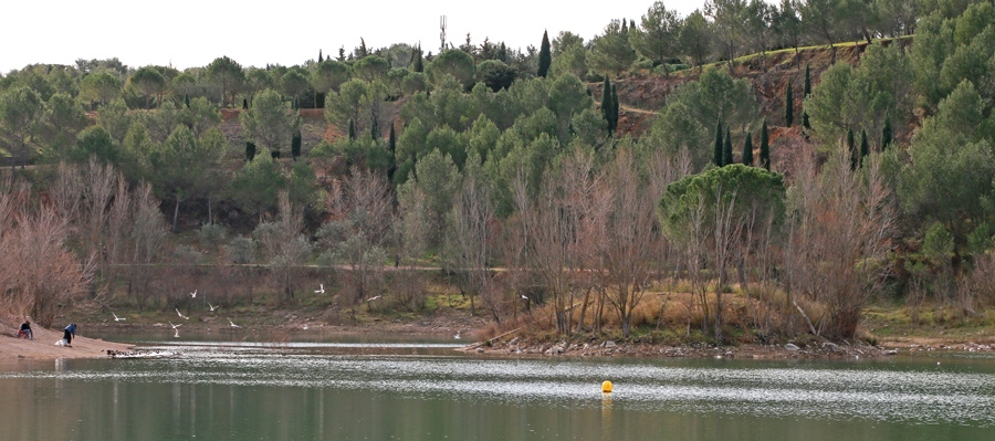 Lac du Crès le 11 février 2018
